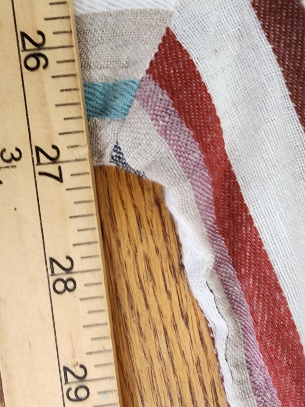 Natural Life Striped Shift Shirt Dress Coastal Comfy Casual Beach Tunic - Picture 3 of 5